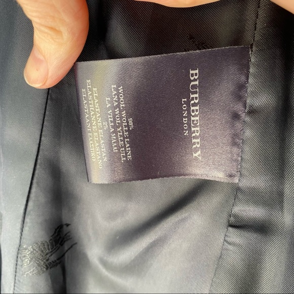 Burberry Wool Tailored Blazer Jacket - Picture 8 of 16
